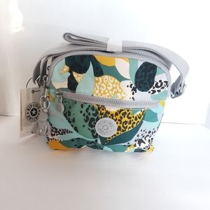 KIPLING HB6468 Keefe Shoulder Crossbody Bag Double Zip NWT